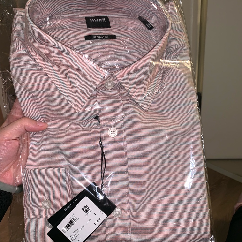 Hugo boss dress shirt BRAND NEW regular fit